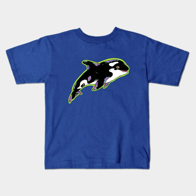 Killer Whale Kids T-Shirt by Grumble 